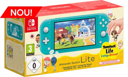 Nintendo Switch Lite + Tomodachi Life: Living the Dream