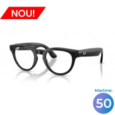 Ray-Ban Meta Headliner (Gen 2) Shiny Black / Clear to Sapphire Transitions